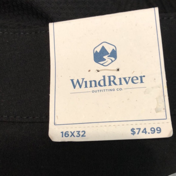 Wind River pants black zip off legs NWT 94% nylon/6% spandex - Picture 5 of 5